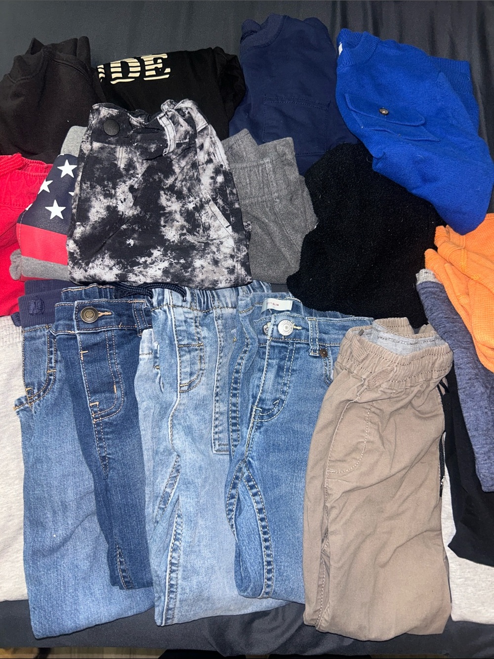 Boys Size 5 pants and shirt bundle